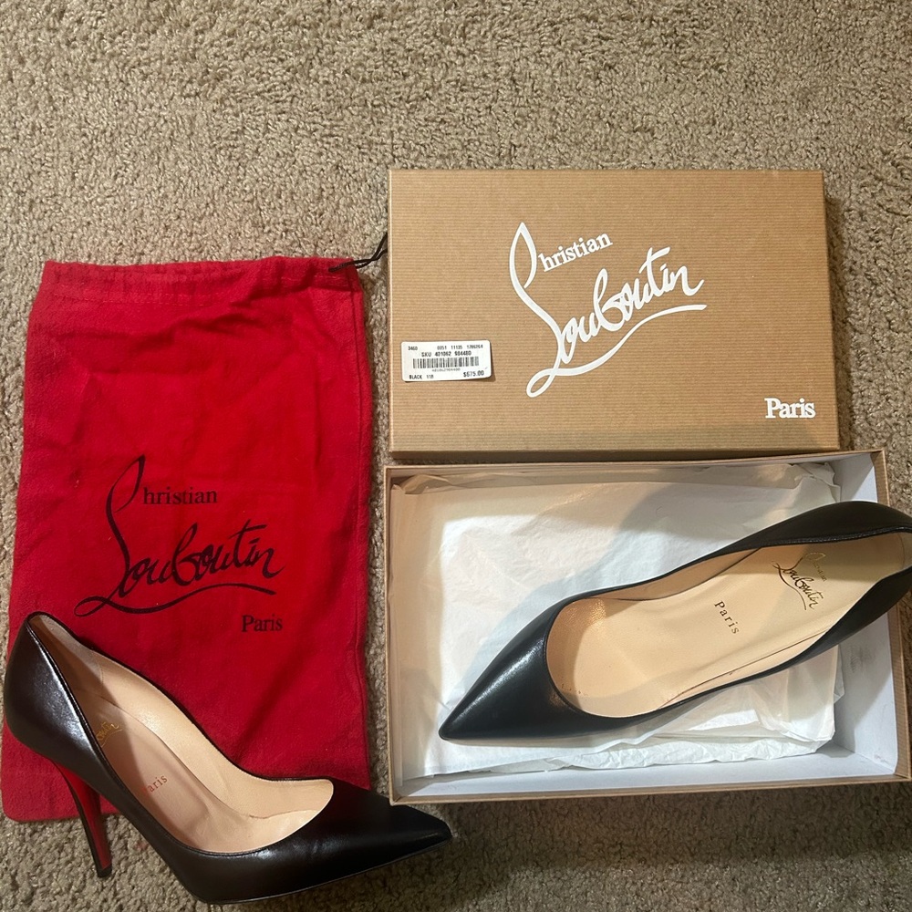 Christian Louboutin Apostrophy pointy pump euro size 41